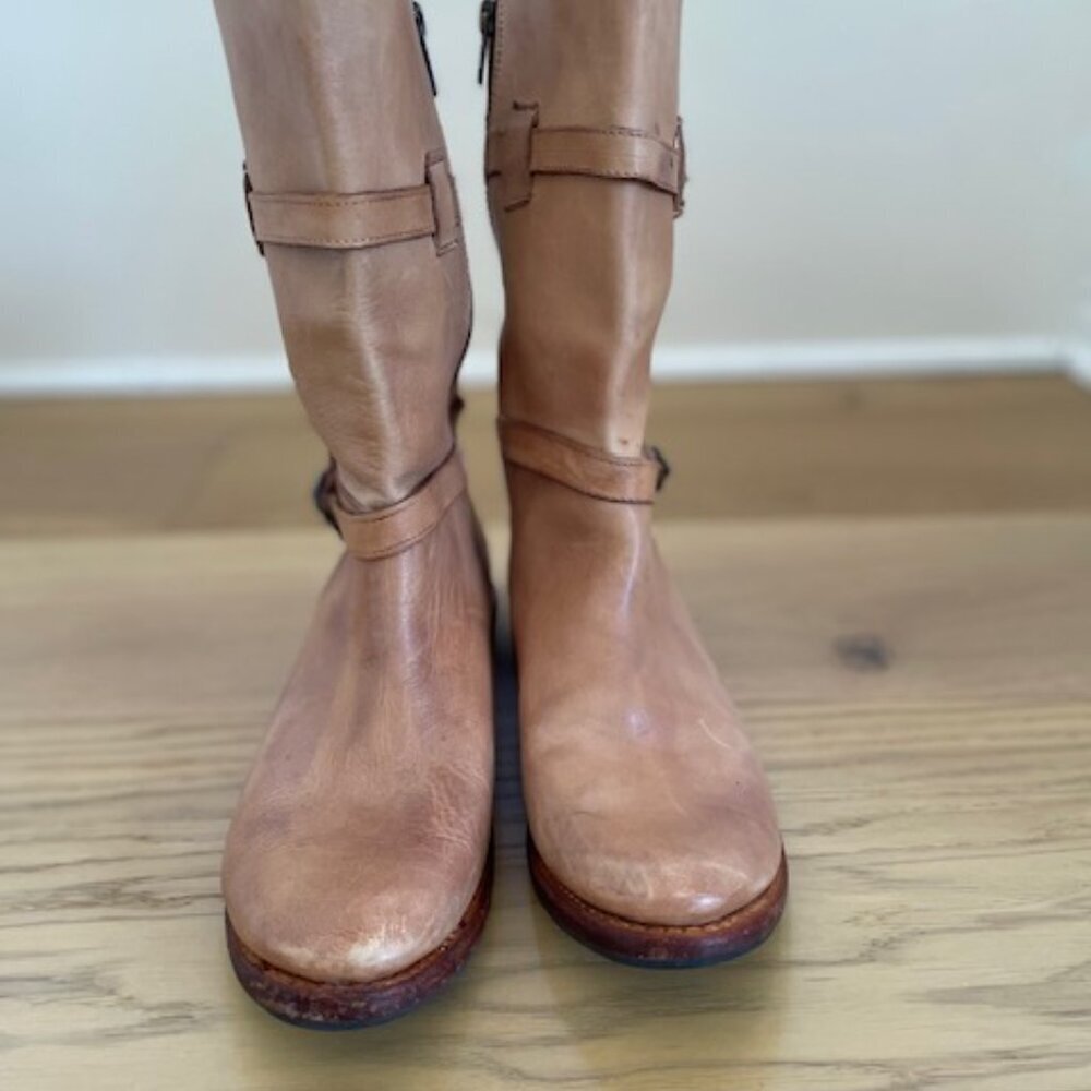 Bedstu Cobbler Series Womens Tan Boots Size 7.5 - Picture 8 of 9